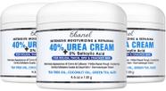 Creme para pés Ebanel Urea 40% com ácido salicílico 2%, pacote com 3