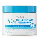 Creme para pés VREKEF Urea 40% com ácido salicílico 2% pés secos e rachados