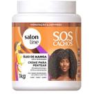 Creme pent s line sos 1kg 5 em 1 oleo de coco