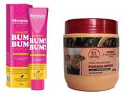 Creme Pimenta Negra + Gel Massageador Firmador Bumbum Rhenuks