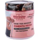 Creme Pimenta Negra Rhenuks para Massagem Ativa Microcirculação Auxilia na Redução de Medidas