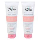 Creme protetor de pele Thera Calazinc Body Shield 118 ml, pacote com 2