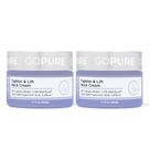 Creme reafirmante para o pescoço, pacote de beleza GoPure com 2, 50 ml, anti-envelhecimento Creme reafirmante para o pescoço, pacote de beleza GoPure com 2, 50 ml, anti-envelhecimento