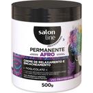 Creme Relaxamento Permanente Afro Salon Line Encacheamento 500g Creme Relaxamento Permanente Afro Salon Line Encacheamento 500g