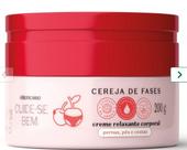 Creme Relaxante Corporal CuideSe Bem Cereja De Fases 200G
