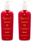 CREME RELAXANTE PARA PERNAS CANSADAS VARIZIL 300ml DEMAZON KIT 02 UND