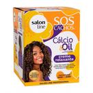 Creme Relaxante Salon Line SOS Cachos Cálcio e Oil