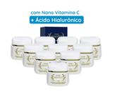 Creme Risotex Antissinais , Clareador e Hidratante Original 40g Kit C/10