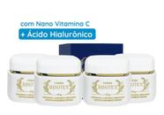 Creme Risotex Antissinais , Clareador e Hidratante Original 40g Kit C/4