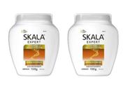 Creme Skala 1Kg Vitamina C + Colageno - Kit 2 Unidades Reparação e Brilho