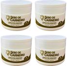 CREME ULTRA HIDRATANTE SEBO DE CARNEIRO LANOLINA +UREIA 300gr DEMAZON kit 4und