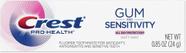 Crest Pro Health Gum and Sensitivity Creme Dental Tamanho Viagem - 24g