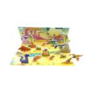 Crianças 3D DIY Puzzle Castelo Modelo Desenho Animado Brinquedo De Papel Aprendizagem Precoce