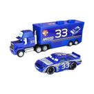 Crianças Disney Pixar Cars 95 Mack Lightning McQueen Carrier Truck Mini Car Set Liga Presente