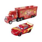 Crianças Disney Pixar Cars 95 Mack Lightning McQueen Carrier Truck Mini Car Set Liga Presente