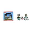 Crianças Diy Playset Mini Floresta Coelho Família Urso Figura Brinquedo Bonecas Móveis Presentes