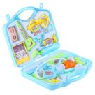 Crianças fingem brincar com brinquedos médicos Medical Set S