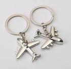 Criativo Retro 3D Avião Metal Chaveiro, Chaveiro Pingente, Chaveiro Jóias