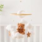 Crib Mobile, vamos fazer um berçário peludo feito à mão em Bear Cloud