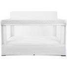 Crib & Playard Baby Delight Lunaire em tamanho real Driftwood Grey Crib & Playard Baby Delight Lunaire em tamanho real Driftwood Grey