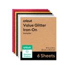 Cricut Value IronOn Transfer 6 Folhas 25cm x 30cm, Glitter Cricut Value IronOn Transfer 6 Folhas 25cm x 30cm, Glitter
