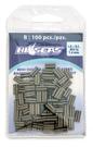 Crimp Sleeves Hi-Seas Mini Double Barrel Copper 1,6 mm 100 unidades