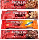 Crisp Bar Protein Sabor Cookies & Cream,Duo Crunch e Trufa de Avelã de 45g-Kit 03-Integralmedica