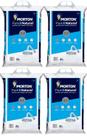 Cristais de sal para amaciante de água puros e naturais 18 kg, pacote com 4 Cristais de sal para amaciante de água puros e naturais 18 kg, pacote com 4