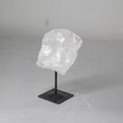 Cristal Bruto na Base Metal Preta