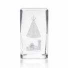 Cristal Nossa Senhora Aparecida Basílica Lapidado 3cm