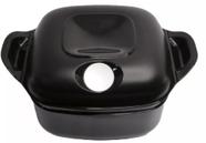 Cristal Pop 1,2L Quadrada Fumê (Policarbonato) Tupperware