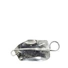 Cristal Rolada Natural Para Pingente ou Colar Furo Horizontal