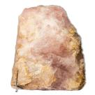 Cristal Rosa Pedra Bruta Natural 111Kg 57cm Classe B para Decoração e Meditação
