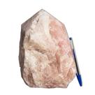 Cristal Rosa Pedra Bruta Tipo B - 7 a 8 Kg - 20 cm