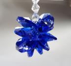 Cristal Suncatcher sala quarto jardim Meditação carro Azul
