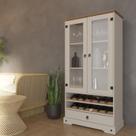 Cristaleira 2 Portas 1 Gaveta com Adega Smile