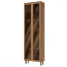 Cristaleira 2 Portas Com Vidro Reflecta Requinte Henn 71,5