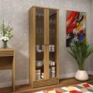 Cristaleira 63cm com 2 Portas/5 pratelerias em Vidro CR6002 Tecnomóbili