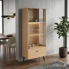 Cristaleira 680x1730x400 Mm Curve