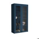 Cristaleira 80cm 2 Portas com Vidro Cozinha Sevilha
