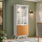 Cristaleira Ambiente Vicenza Off White Ype New Ceval Cristaleira Ambiente Vicenza Off White Ype New Ceval