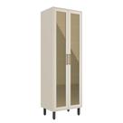 Cristaleira com 2 Portas de Vidro Bossa Nova Bertolini