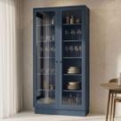 Cristaleira com Vidro 100% MDF 120cm Sevilha
