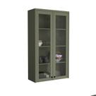 Cristaleira Cozinha 2 Portas Vidro 190cmx80cm Sevilha