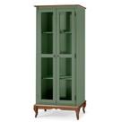 Cristaleira de Vidro e Madeira com 2 Portas Hannover - M560300 Cristaleira de Vidro e Madeira com 2 Portas Hannover - M560300