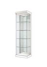 CRISTALEIRA em vidro GLASS Branco Laca