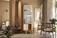 Cristaleira Marina Cinamomo/Off White - VRK COMERCIO ON-LINE