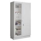 Cristaleira MDF Herval Viana, 3 Portas, com Vidro, Branco Ártico Cristaleira MDF Herval Viana, 3 Portas, com Vidro, Branco Ártico