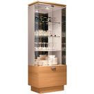 Cristaleira Nicho Adega com Led Portas de Vidro Dominic B01 - Lyam Decor
