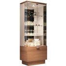 Cristaleira Nicho Adega Led B01 Nature Off White